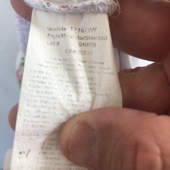 Joseph Ribkoff Pants Womens 16 Multicolor Floral Print Cropped Stretch Canada - Picture 10 of 15